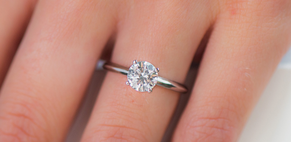 Womens Solitaire Engagement Ring on Sale, 54% OFF | www 