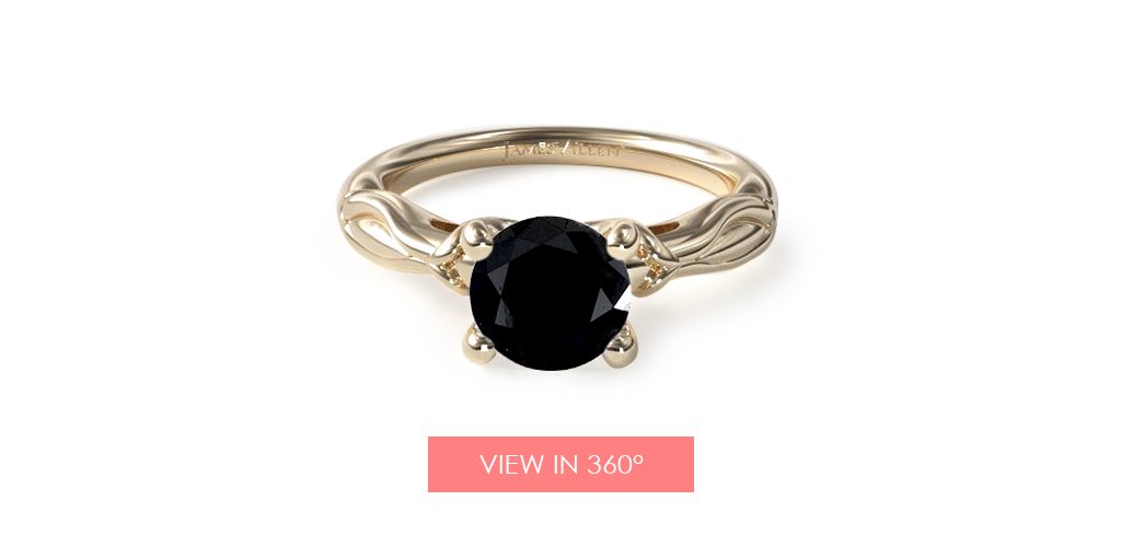 black diamond bombay engagement ring super bowl proposal