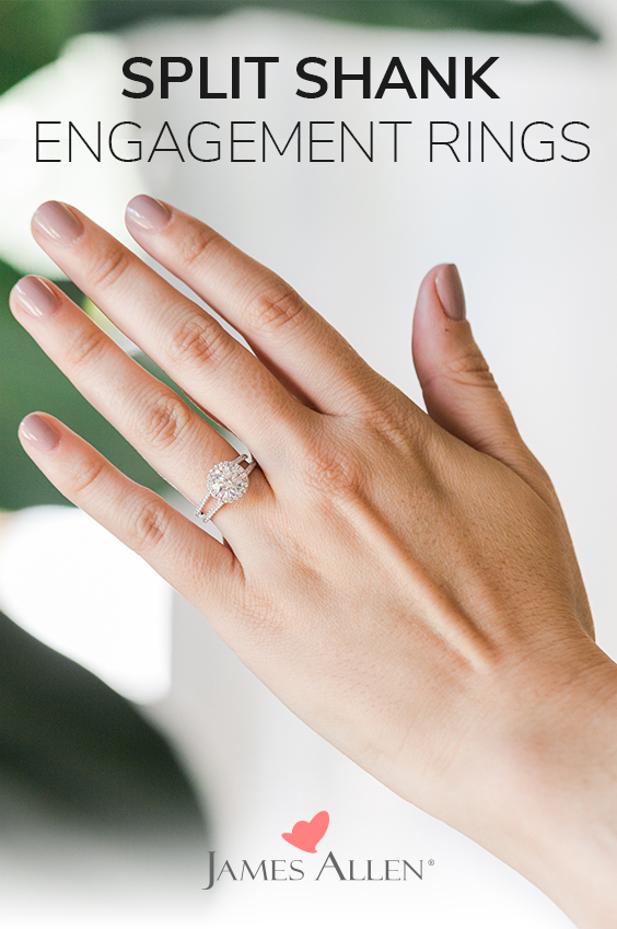 Pin this split shank engagement ring image to your engagement ring board