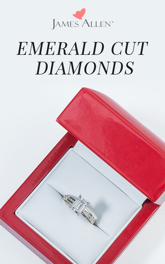 emerald cut diamonds pinterest pin