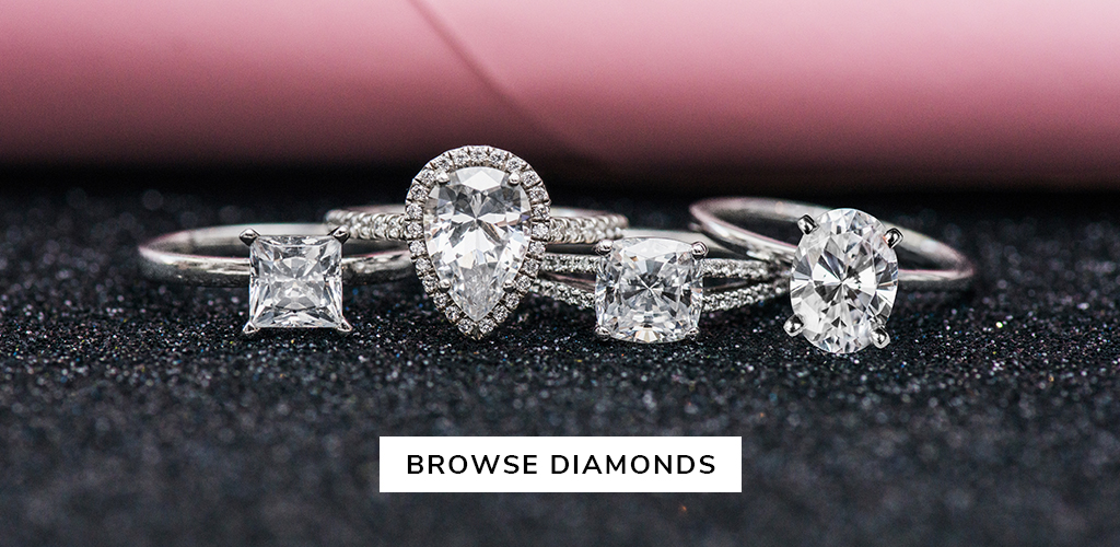 Unique diamond engagement rings 