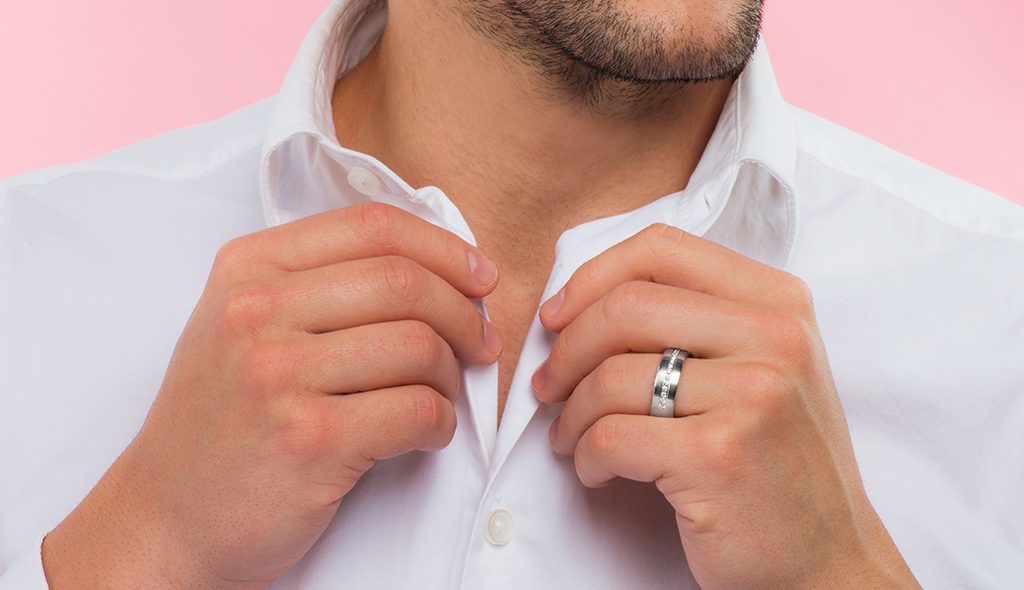 Men's engagement rings