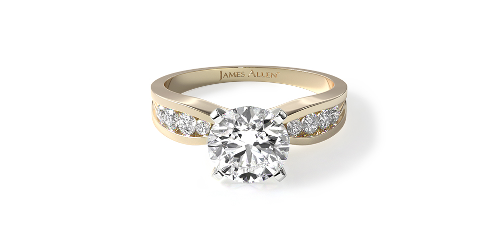 James allen create deals engagement ring