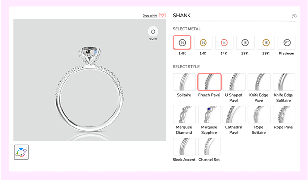 How to customize your ring's shank