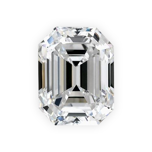 Emerald Cut Diamond - Viewable In 360° HD