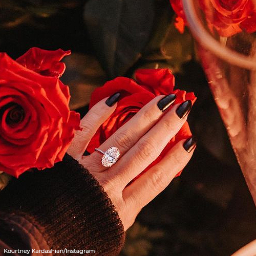 Kourtney Kardashian’s Engagement Ring