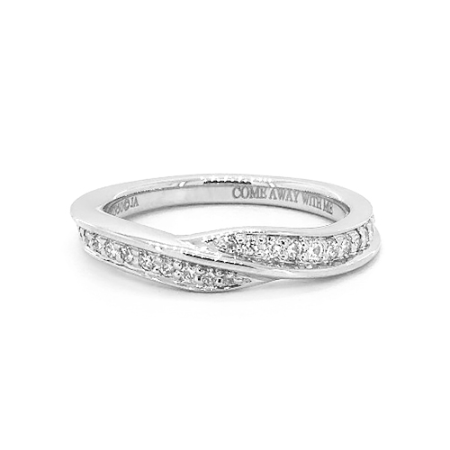 Platinum Twisted-Ring Guard - PlatinumOnly