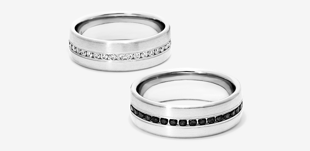 Men's diamond and gemstone engagement rings 