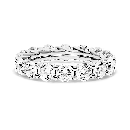 trellis eternity ring