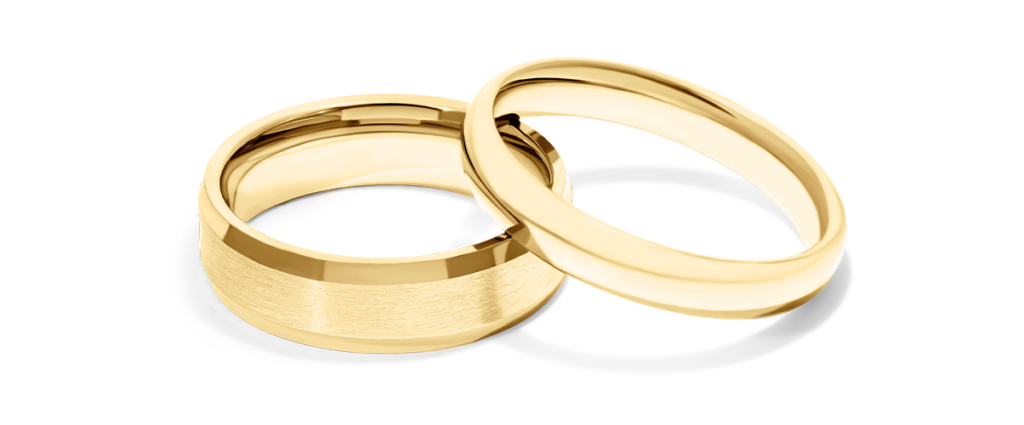 Gold Golden Couple Ring For Engagement at Rs 6000 in Jaipur | ID:  23188252491