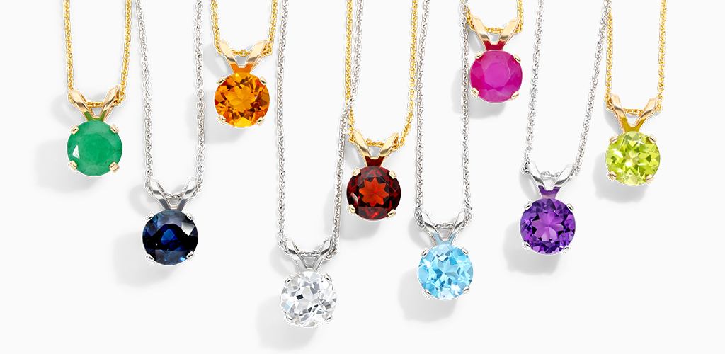 Gemstone necklaces