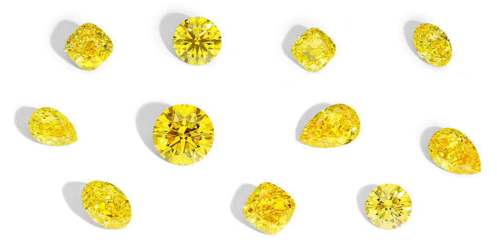 Yellow diamond deals grade chart