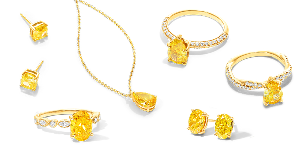 Loose Yellow Diamond Jewelry