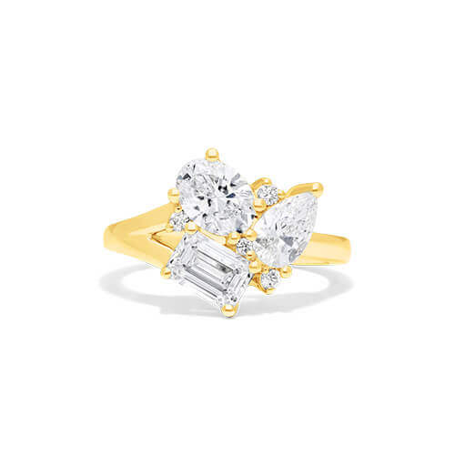 Fancy Bouquet Lab Grown Diamond Ring