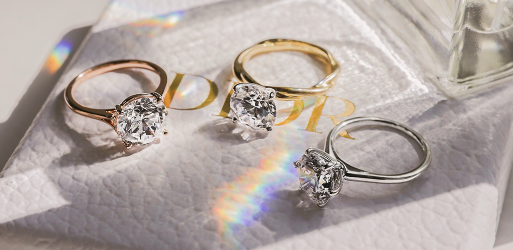 3 Solitaire Engagement Rings