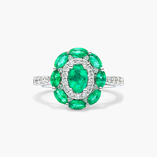 emerald engagement rings