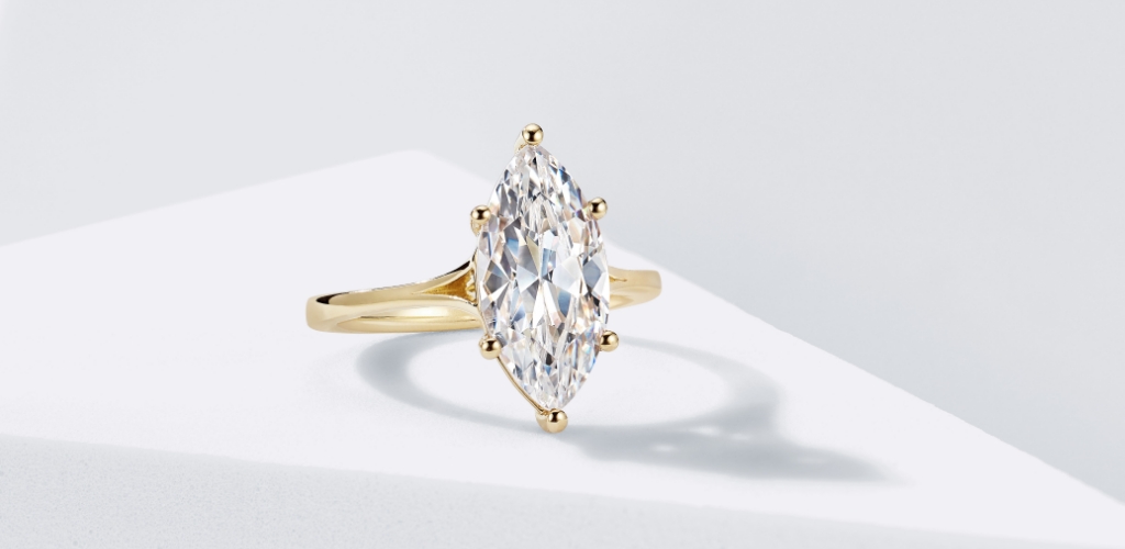 Marquise Cut Diamond Engagement Ring & Wedding Ring Guide