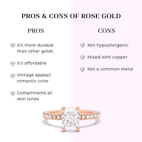 Rose gold: Pros & Cons