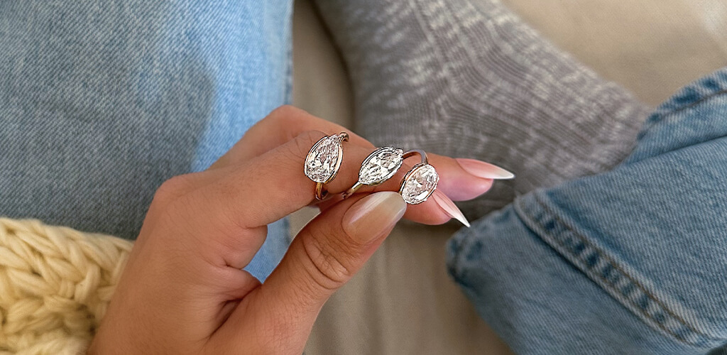Marquise diamond ring