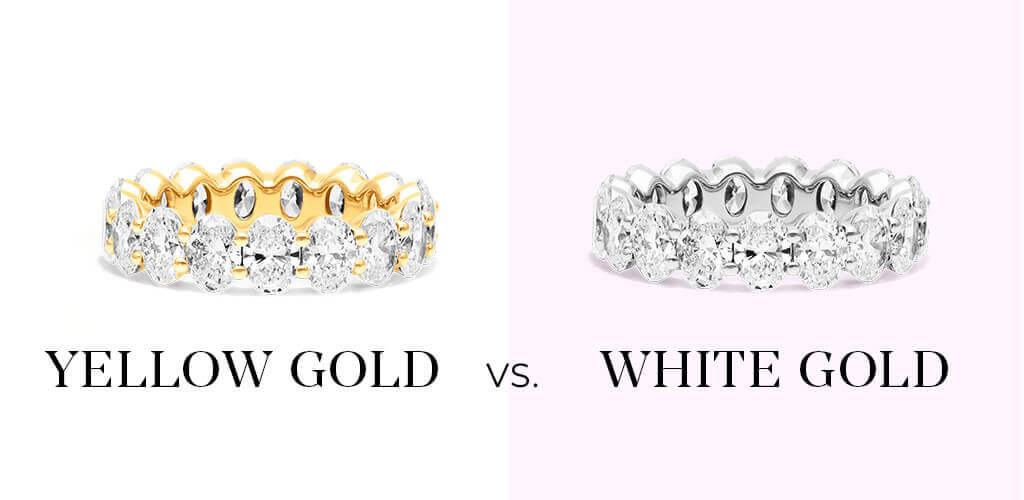 White gold hot sale vs gold