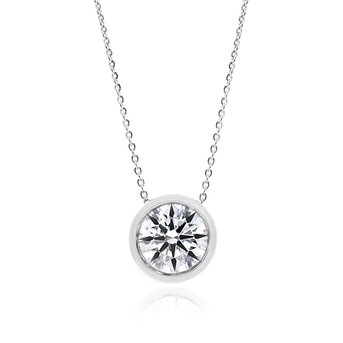 Bezel Diamond Pendant (Mounting)