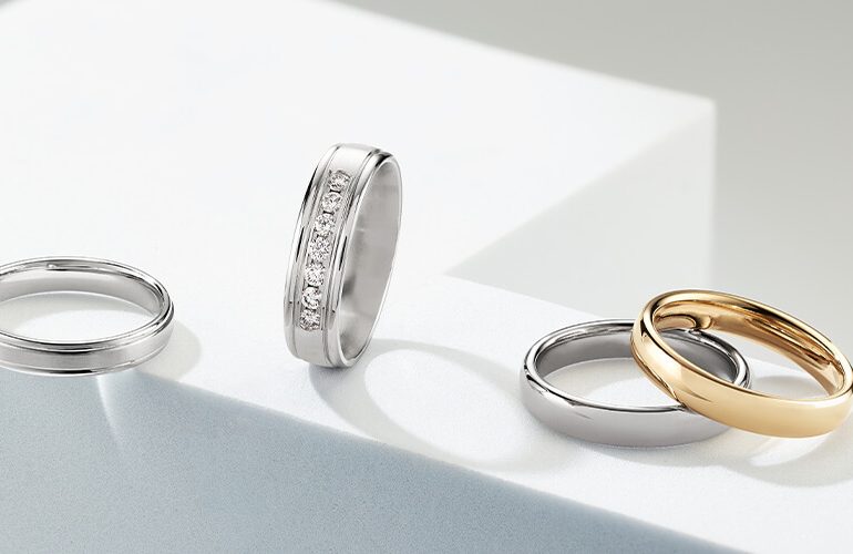 Various wedding rings