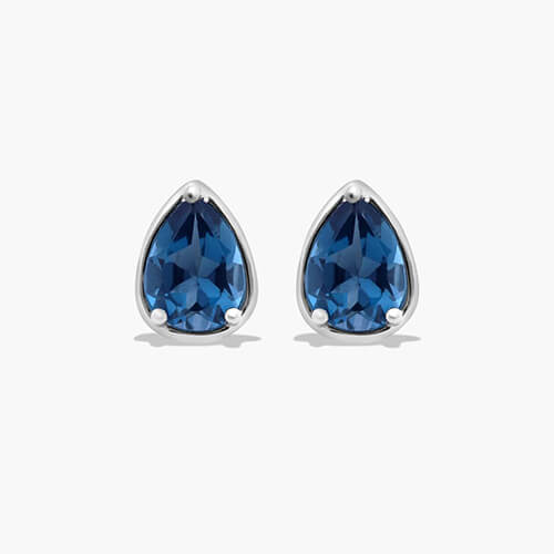 Pear Stud Earrings