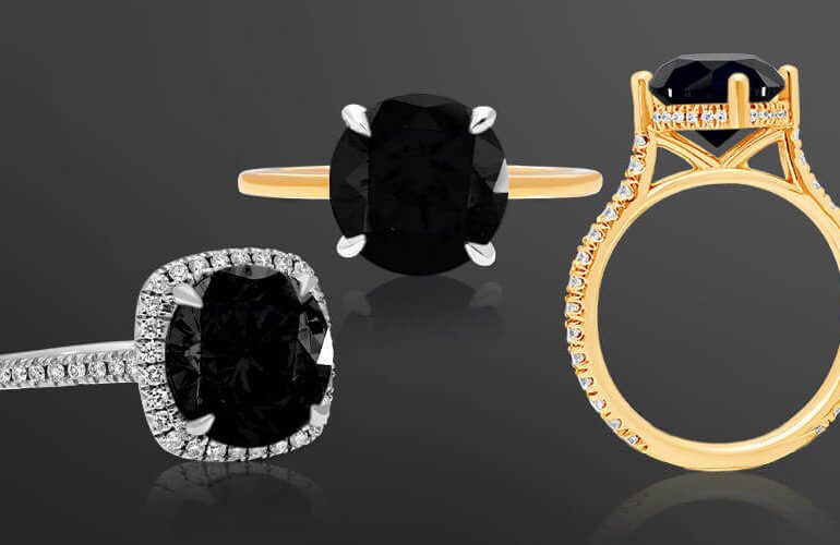Black Diamond Engagement Rings: The Complete Guide