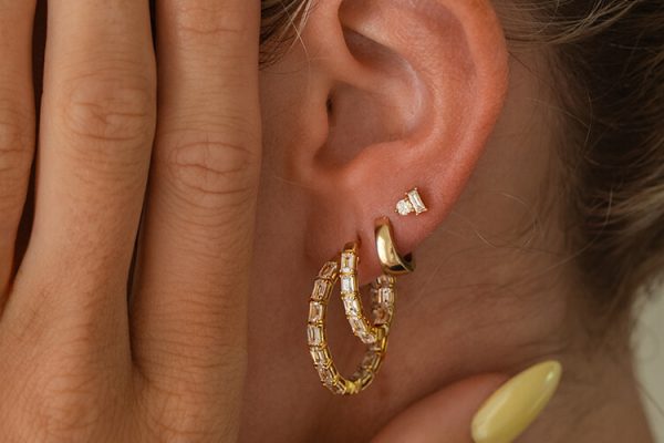 How To Stack Your Ear For Multiple Earrings