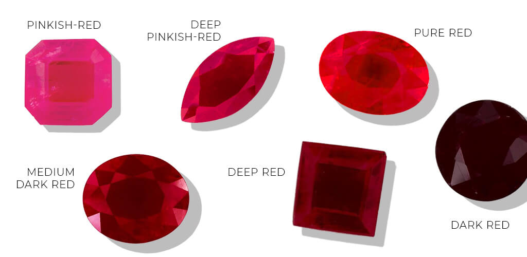 The color of ruby