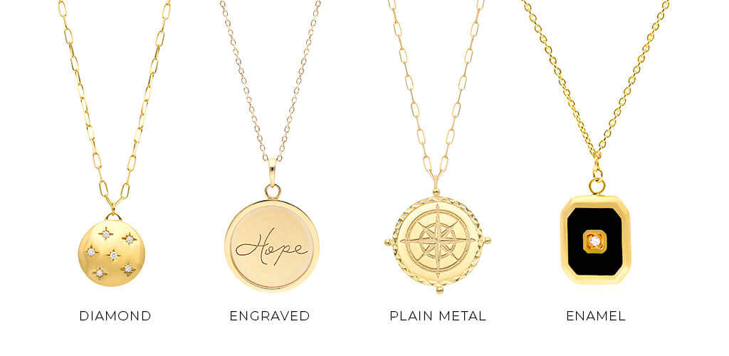 Medallion Necklace Types